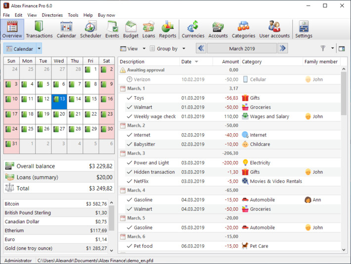 financial planning software mac